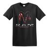 T-shirt con Logo Ram e Design Bandiera Americana