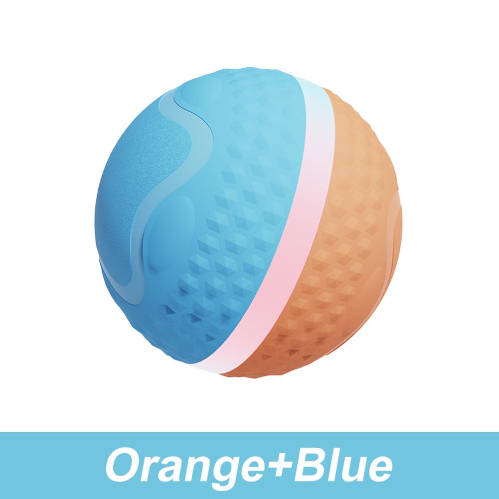 Active Rolling Ball USB Rechargeable Interactive Dog Ball with 2 Modes Smart Electric Ball Toy for Puppy/Small/Medium/Large Dogs