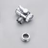 Steel  Sink Faucet Diverters Valves Aerator Water Conservation Valves 1/2 Thread for Shower Hose Garden Hose Washing Machine