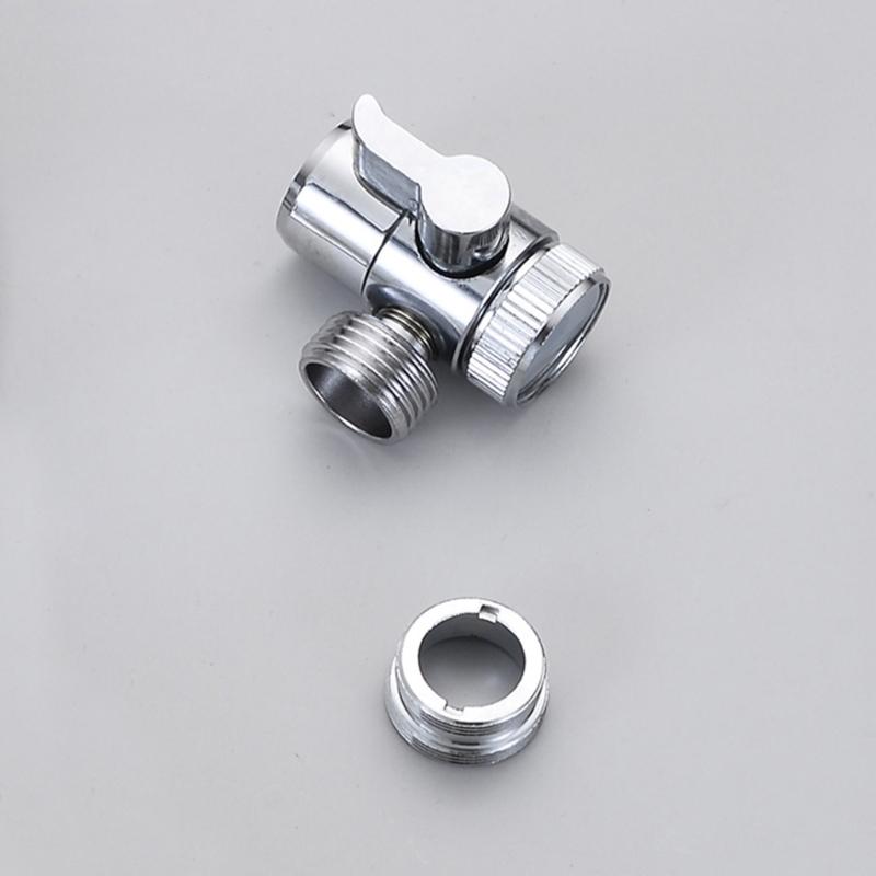 Steel  Sink Faucet Diverters Valves Aerator Water Conservation Valves 1/2 Thread for Shower Hose Garden Hose Washing Machine