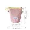Standing Pen Holder Korean Cloth Stationery Bag Candy Color Pencil Pouch  School