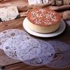 Edge Fondant Decorating Tool Cake Stencil Set Cake Decorating Tool Spray Molds Bakeware Template