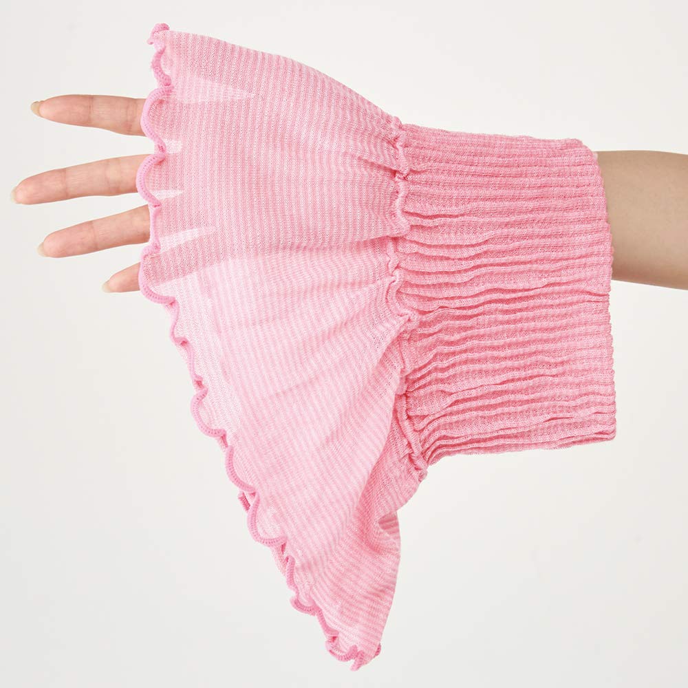 Aimedia Silk Neck Made In Prevents Sun Cold and Sleep Cover/Neck Guard/Neck Warmer, Pink, Japan, Unisex, Dryness, Moisturizes, Protection, Protection,