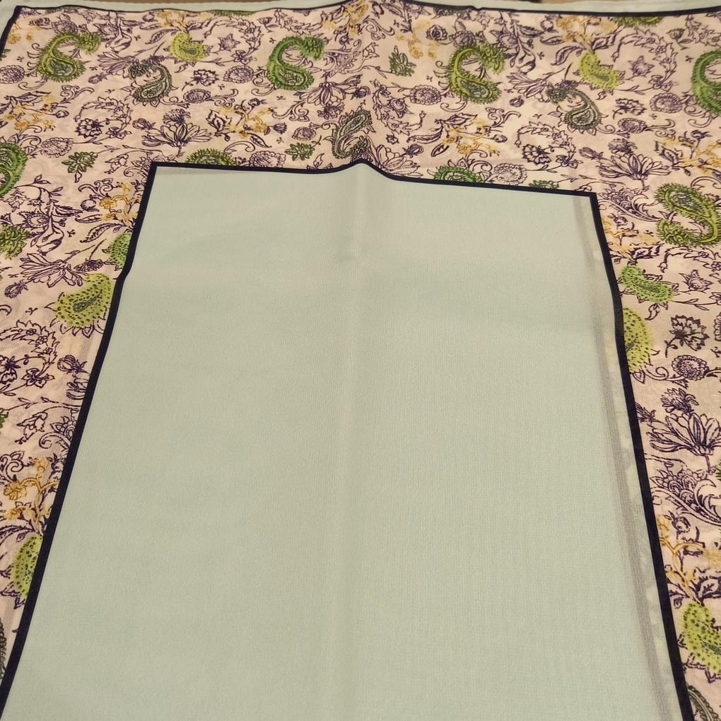 Mcode Raschel Mixed Pattern Solid Color Chiffon Poly Spring Scarf