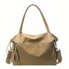 Vintage Nylon Women Shoulder Bag Large Capacity Waterproof Shoulder Bag Daily Commuting Handbag