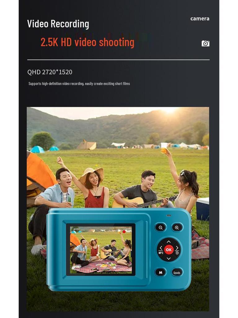 High-Definition Digital Camcorder for Portable Home Recording
