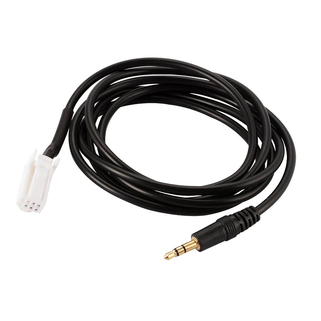 8-Pin AUX-Adapterkabel Auto-Audio-Musikkonverter-Kabel für Suzuki Swift Jimny Vitra Headunit