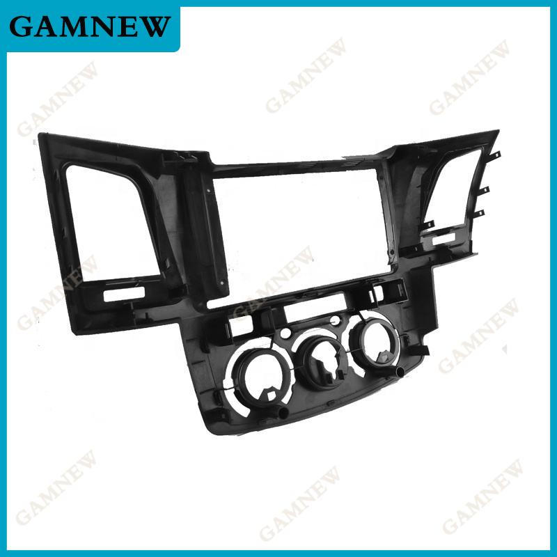 2Din 9 Inch Car Radio For Toyota Fortuner Hilux MT 2007 2008 2012 2014 2015 Multimedia Video Player frame