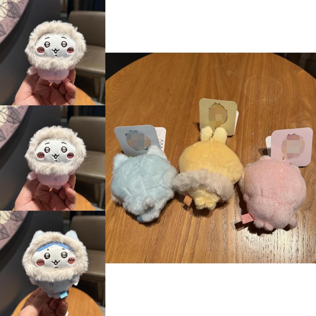 Giy Usaqi Winter Plush Doll With Faux Fur Collar For Kids Room Decor