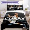 Golden State Curry Celebration Customized Name Bedding Set Suitable for Decorate Room Machine Washable Custom Room Decor