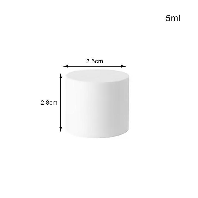 Empty 5/15/20/30/50Ml Travel Small Covers Plastic Cosmetic Pot Jars With Lids For Face Cream Lip Balm Containers Makeup Box