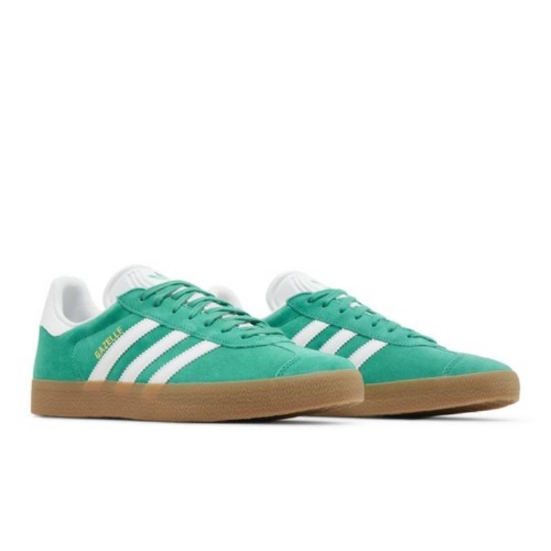 

adidas Gazelle Зеленый с коричневой подошвой IG0671 EU 36.5 белый/зелёный