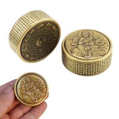 Metal Zen Buddha Gyroscope Fidget Spinner Adult Anxiety Relief Toy Children's Fingertip Gyroscope Ansiedad Alivio Del Estres