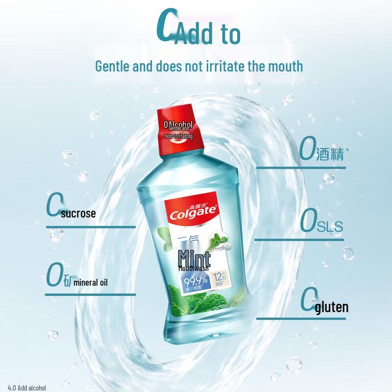 Colgate Fresh Breath & Deep Clean Fluoride Mouthwash