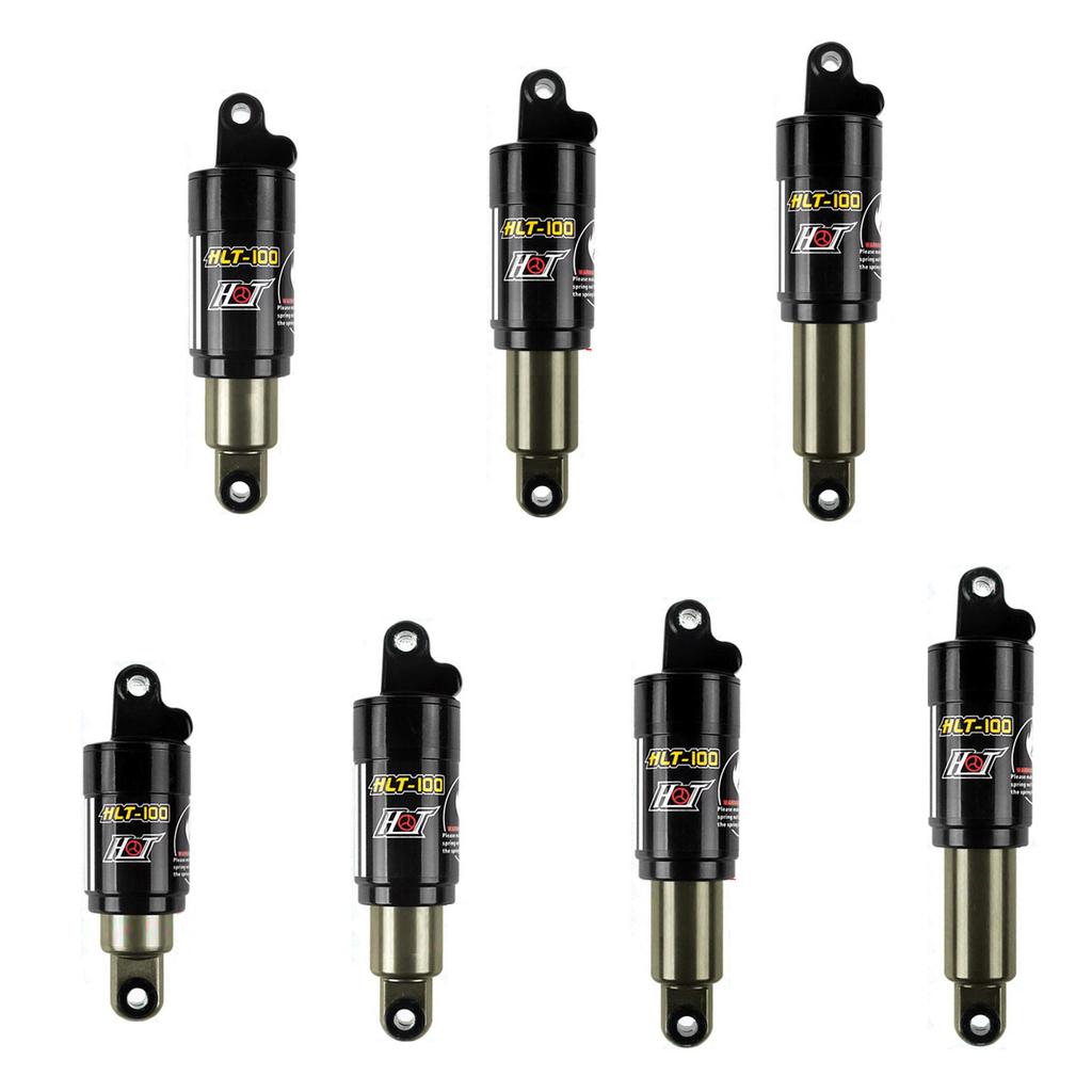 Bicycle Oil Spring Shock Bike Rear Shock Absorber 125/150/165/185mm 750/850/1000 Lbs for Electric