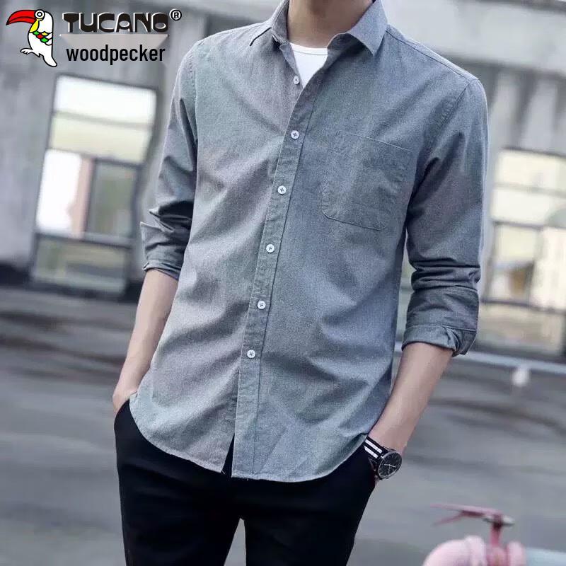 TUCANO Men s Business Casual Long Sleeve Shirt XL