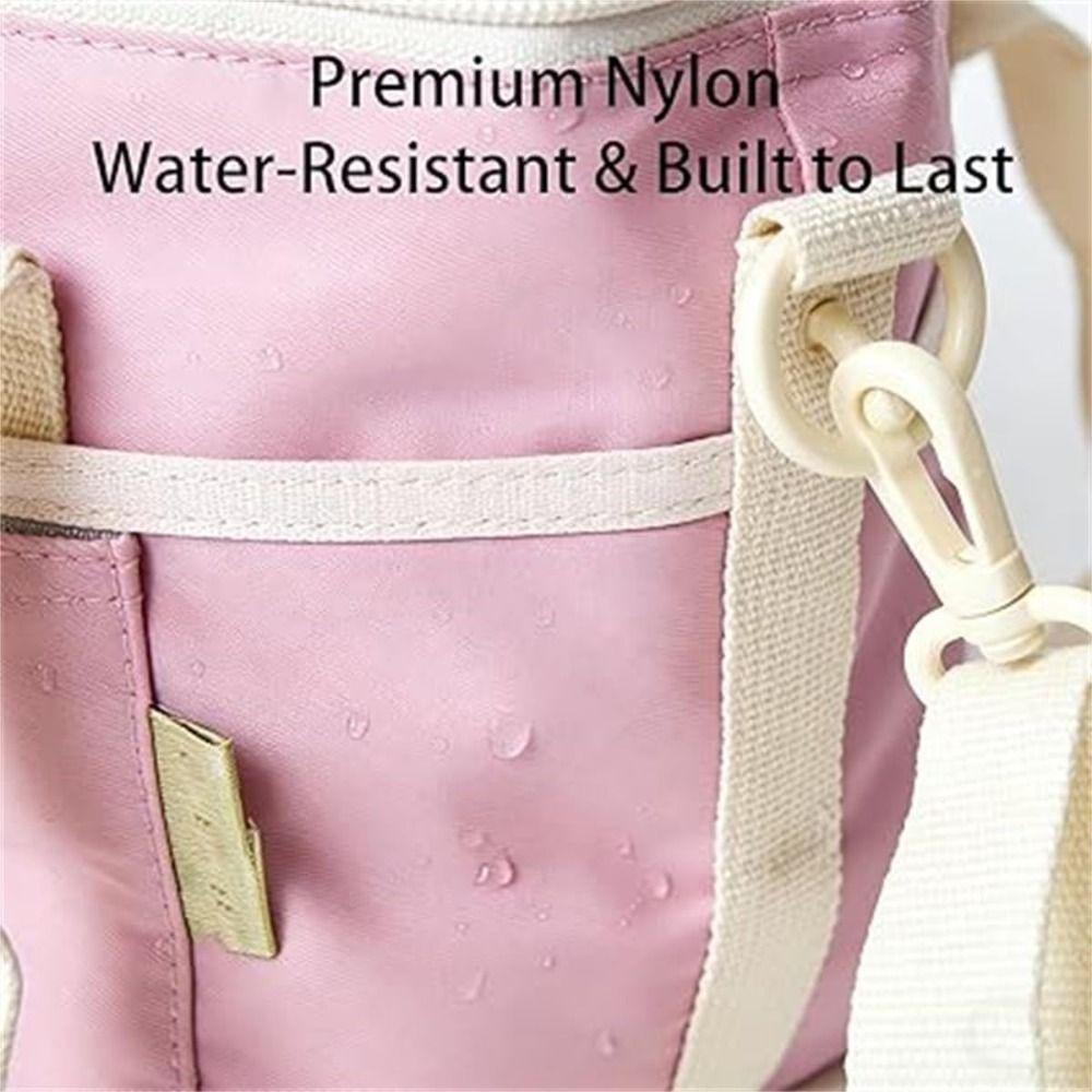 With Adjustable Strap Drink Bag Multiple Carrier Cup Stand for Hiking Walking Sports Outings