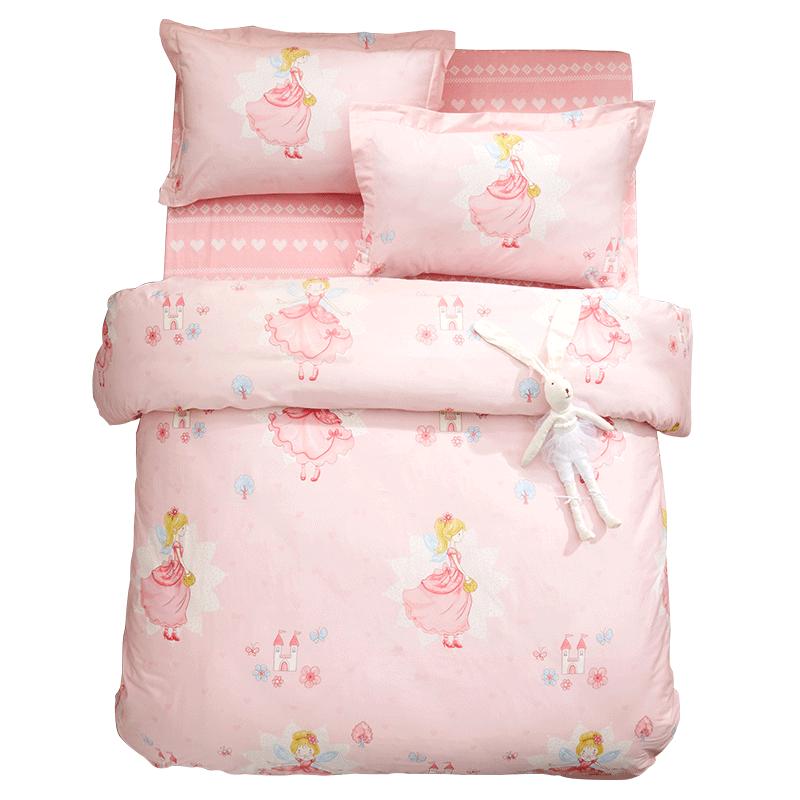 Mengjie Baby 100% Cotton Kids Bedding Set 1.5m Bed (Duvet Cover 200x230cm)
