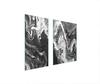 GLAS Schutzplatte Brett 75x52 MARMOR