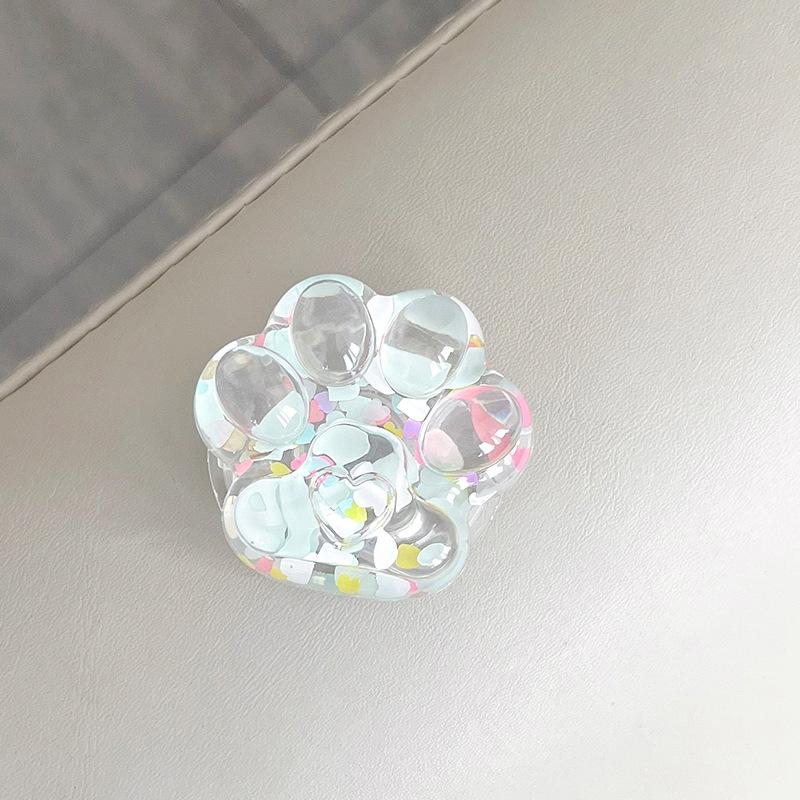 

Colorful Sequined Cat Claw Three-Dimensional Retractable Back Sticker Mobile Phone Airbag Bracket Wind Watching Drama Desktop Support Niche