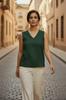 Myrtle Green Elevated Ease Top