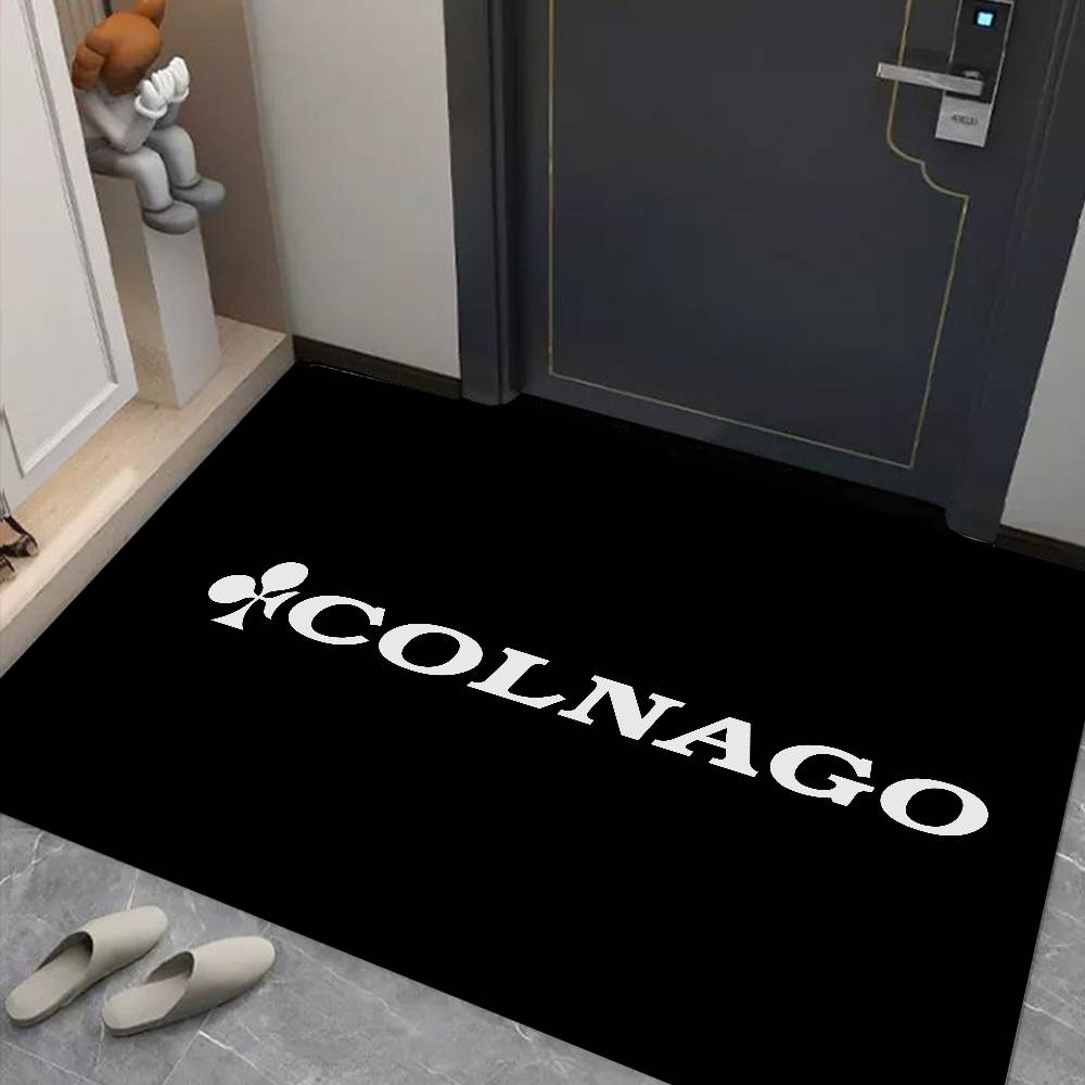 Colnago Logo Room Mats Retro Multiple Choice Living Room Kitchen Rug Non Slip Welcome Rug