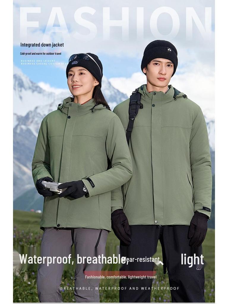 Custom Graphene-Enhanced Waterproof Breathable Lightweight Wear-Resistant Mountaineering Jacket