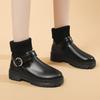 Designer Woman Casual Ankle Boots Lolita Knitting Boot Fashion Ladies Shoes Korean Hot Sale All-match High Heels Botas Mujer