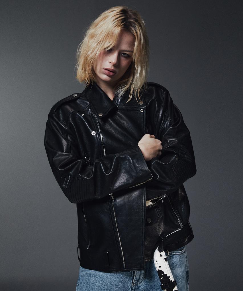 Lmn3011 4D Rider Jacket-Black