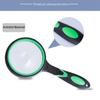 Easy To Use Handheld Science Tool Jewelry Loupe Magnifying Glass Magnifier Reading Book