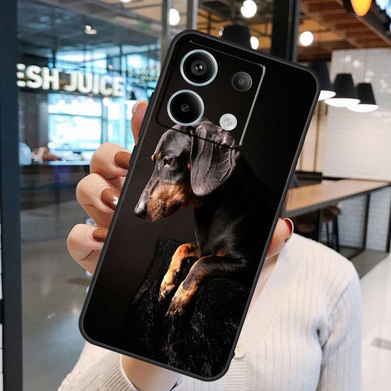 Teckel Dackel Dachshund Dog Case For Xiaomi Redmi 13C 12C 9C 10C Redmi Note 13 Pro 9 10 11 12 Pro 9S 10S 11S 12S Cover