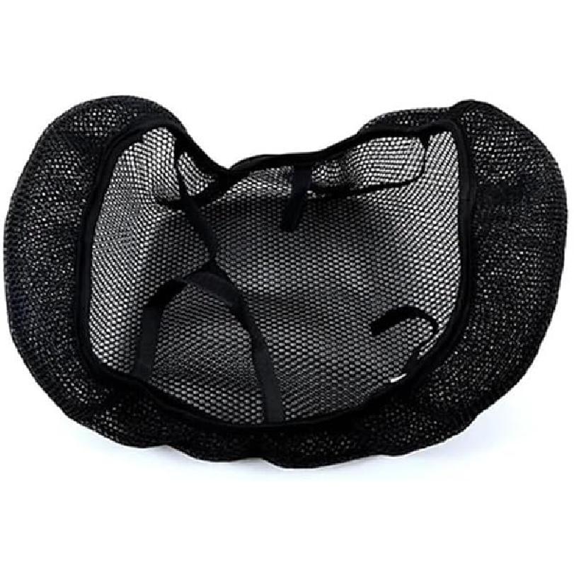 Motorcycle Seat Cover Accessories Motorcycle 3D Airflow Mesh Seat Cover for KAWA&SAKI KLR 650 Seat Protect Breathable Cushion Parts чёрный