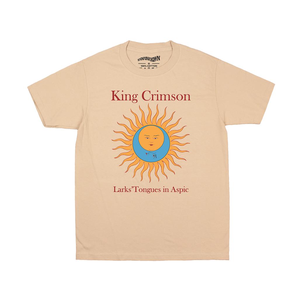 King Crimson T Shirt Prog Rock ExperiUnisextal Rush Genesis Yes Summer Cotton Unisexs Tops Clothing Short Sleeve Printed Tee Shirt