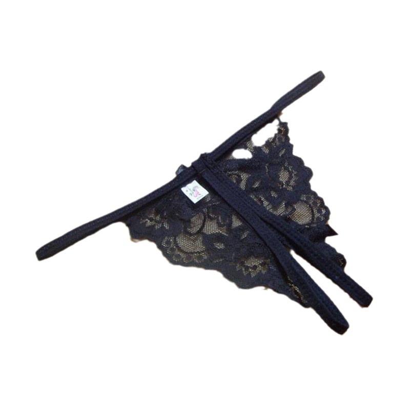 Women's Sexy Panties Free Of Sexy Lace Transparent Open Gear Temptation Hot Tease Three-Point T-Pants Erotic Panties