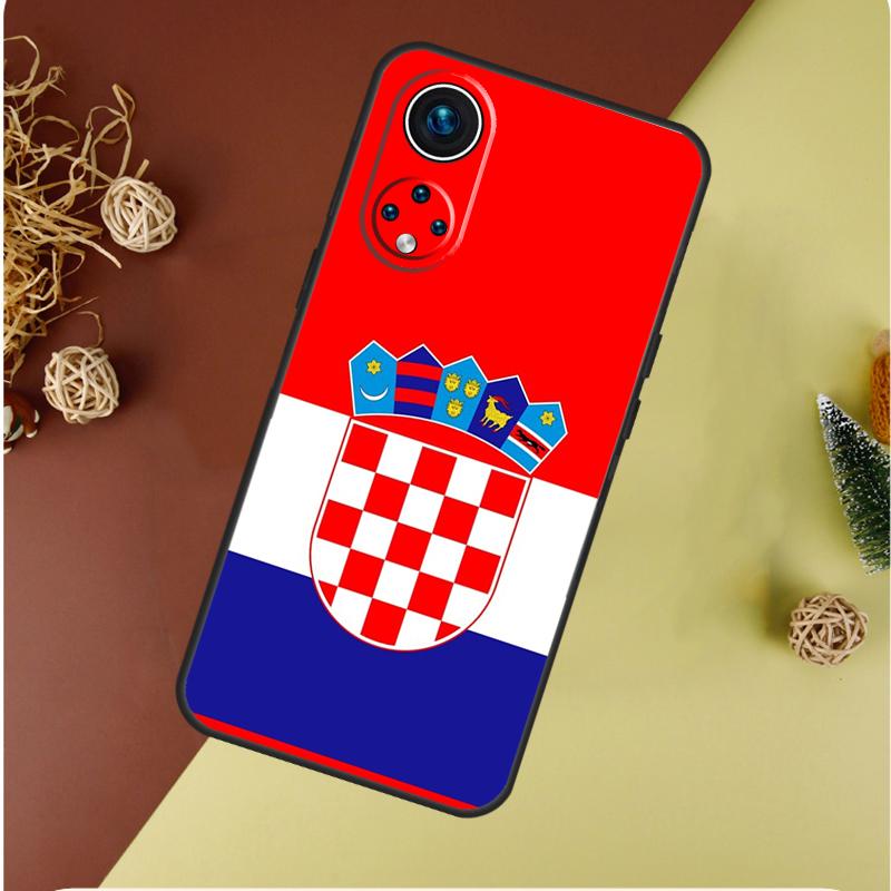 

Croatia flag Case For Honor 200 Lite Magic 7 5 6 Pro Honor 50 70 90 Lite X9b X9a X8b X8a X8 X9 X9c Cover Honor X8b