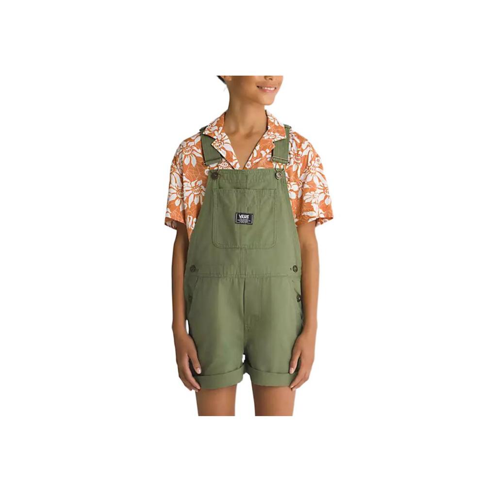 Vans Groundwork Woven Casual Overalls Kids Overalls Green VN000G8WAMB