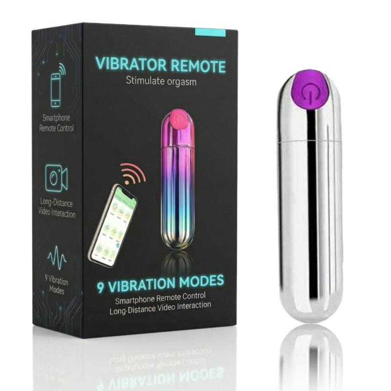 Wireless USB Rechargeable 10-Speed Bullet Vibrator & Anal Massager
