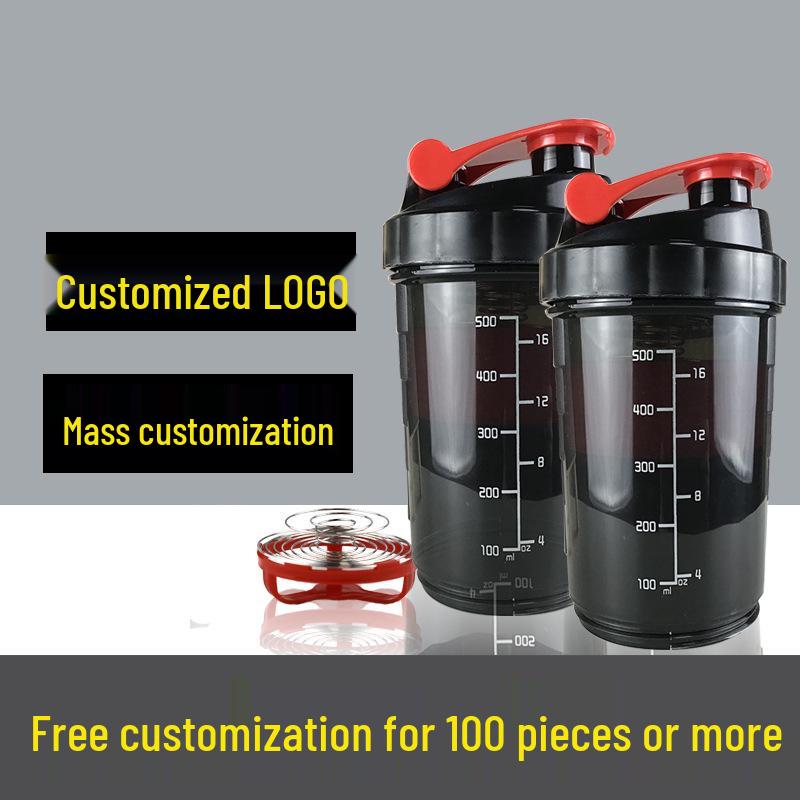 

Portable Fitness Shaker Bottle with Pill Box & Powder Compartment 500ml Water + 200cc Powder Compartment зелений