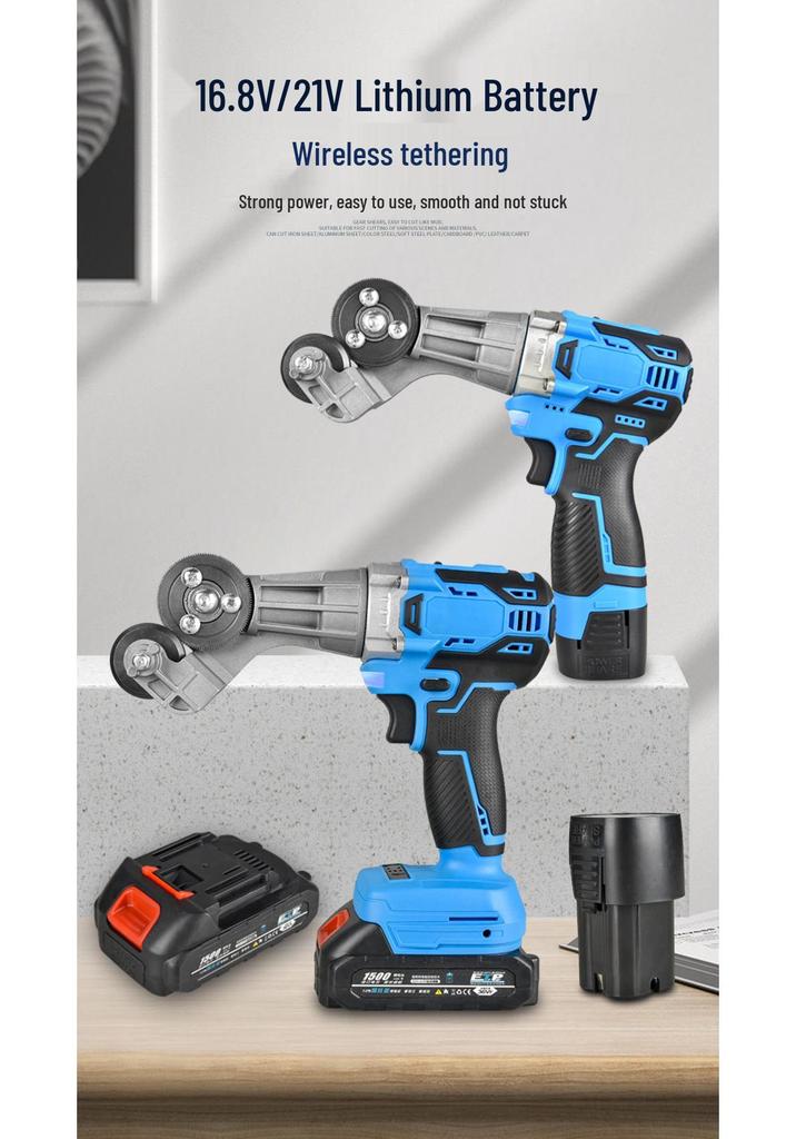 Electric Drill Shears: Metal Sheet Cutter & Tin Snips Modifier