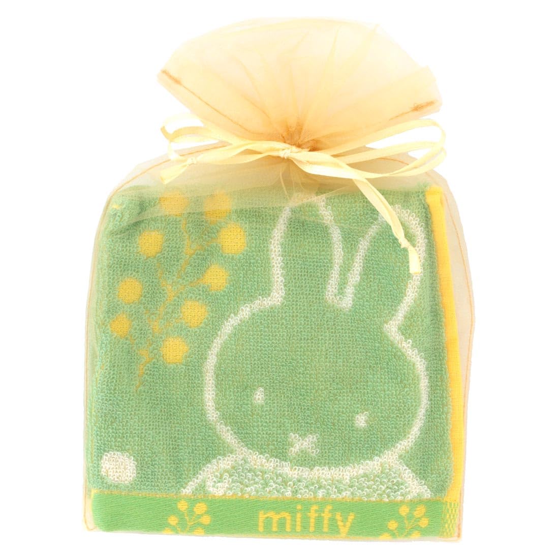 

Miffy Towel Pastel Colors in Hand Product Handkerchief, (Packaged Organza) (Green), Women s, Towel, Approx. 25cm, Number 001031-0001-01