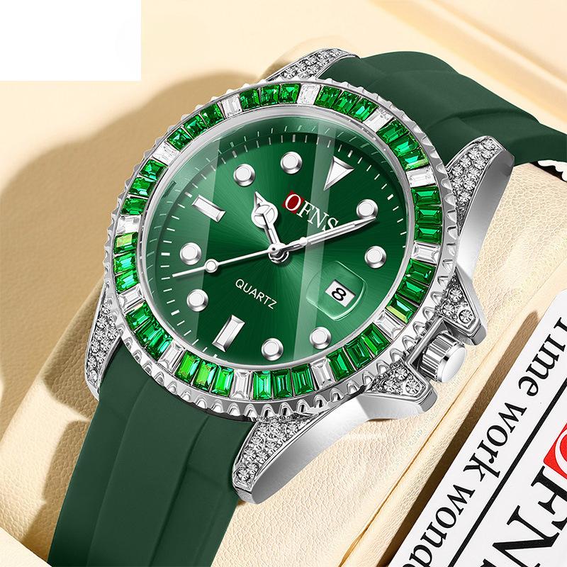 Men's Watch Luminous Quartz Watch with Calendar Business Fashion Casual Waterproof Men's Watch