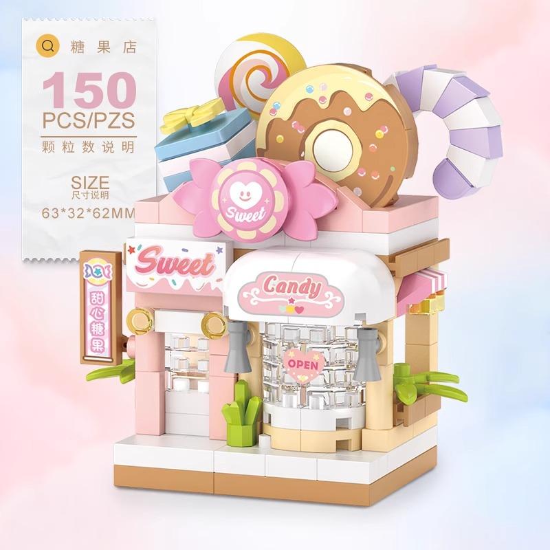 

Уличный вид Ресторан Десерт Кофе Домашнее животное Фруктовый магазин Модель Строительные блоки Еда Дом Кирпичики Подарок для девочек Игрушки для детей