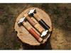 G&B Grumpy Bear Cowhide Handle Camping Hammer - Durable Forged Ground Nail Tool for Outdoor Craftsmanship