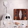 Outdoor Halloween Decorations Hanging Ghost Decoration, Large Spooky with Hook Entrance Ornaments for Tree, Front Yard, Patio, Lawn, Garden,