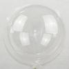 Lätt att blåsa upp Party Ballong Mode Miljövänlig Transparent Bobo Ball Elastisk DIY-dekoration Heminredning 50st/set Skapa