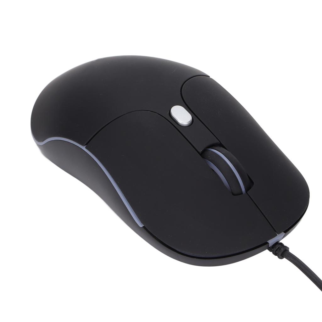 Gaming Mouse Colorful Lights Matte Texture Smart Connection 4 Speed Optical Engine Wired Mouse