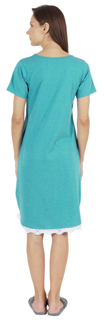 Inkmeso Nightdress for Women Sexy Lace Sleep Dress Sleepwear Soft Sleep