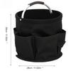 Foldable Gardening Tool Bag Portable Camping Picnic Storage Basket Home Storage Bag with Pockets