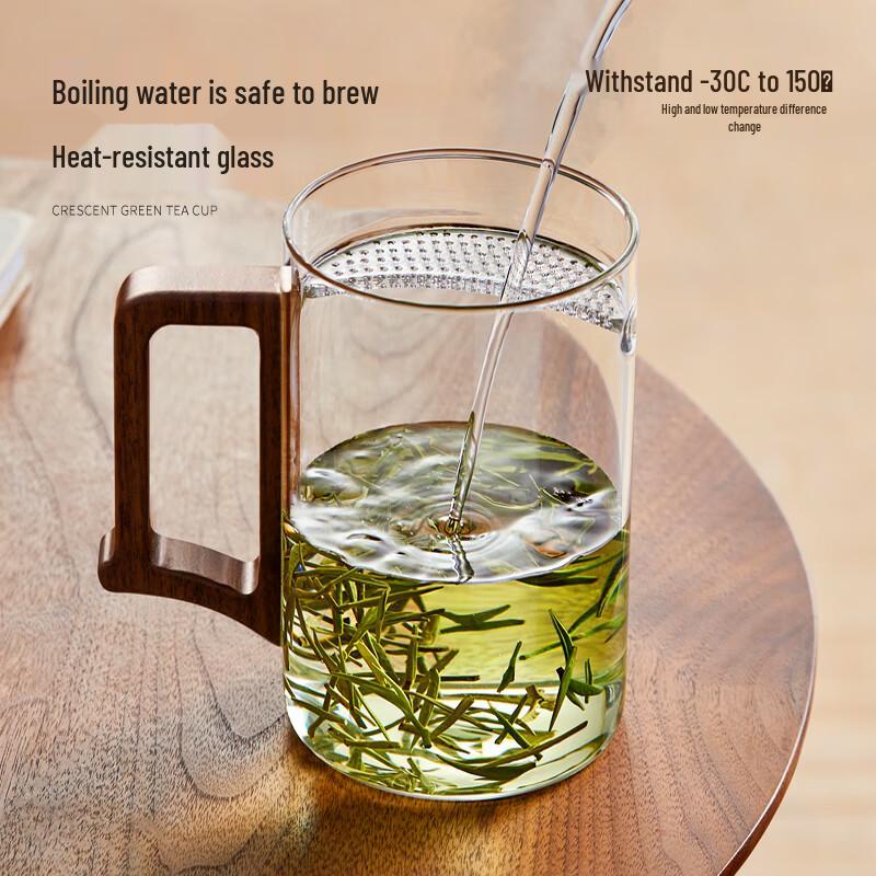 Niye Heat-Resistant Glass Tea Mugs