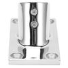 Boat Handrail Base Fitting Stainless Steel 60 Degree Rectangular Boat Hand Rail Fitting25mm1in